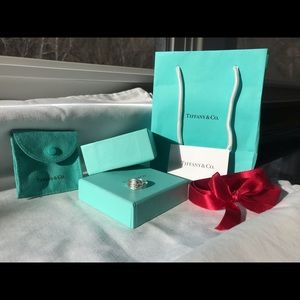 Tiffany & Co RTT Oval Tag Ring